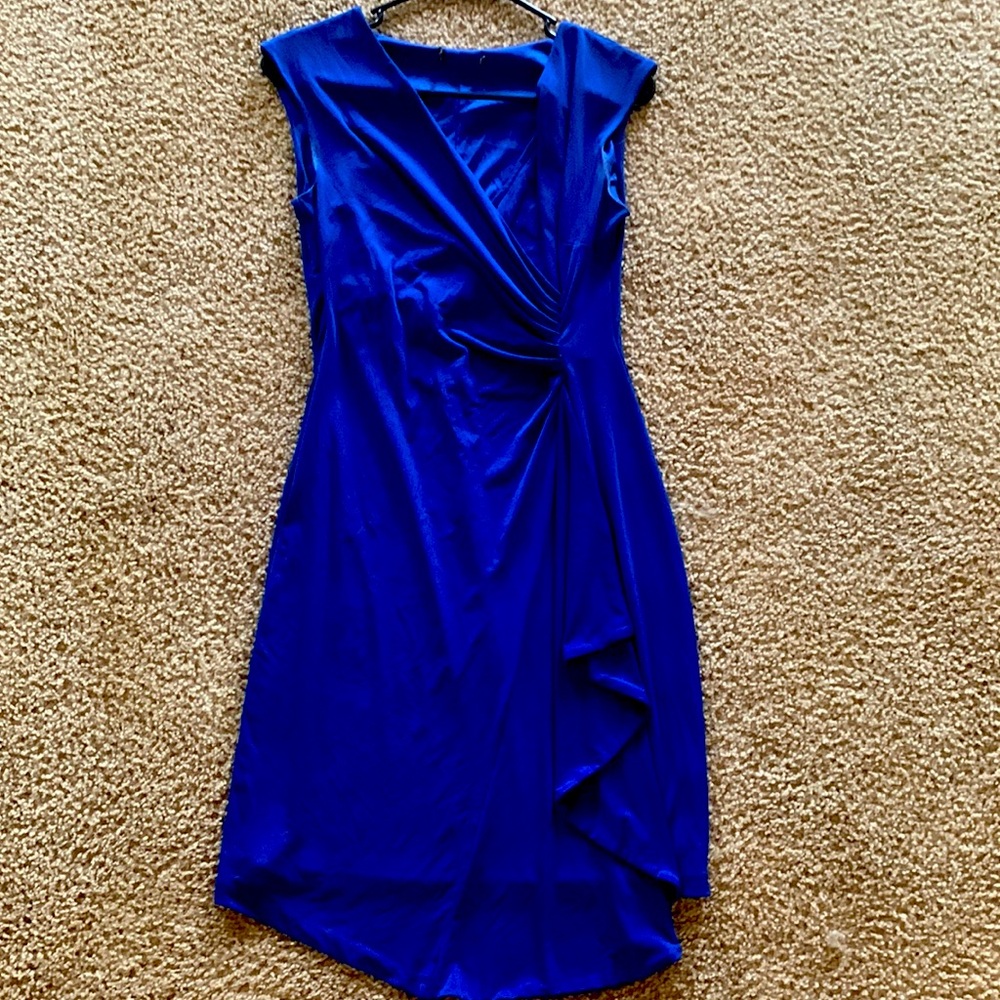 Blue dress